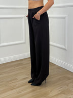 Pantalone Fluido Cady 7270 Marrone