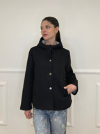 Giacca Neoprene Nido D'ape 26289 Nero