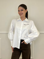 Camicia Dammi un Grrr 27598 Bianco - Bazar Abbigliamento