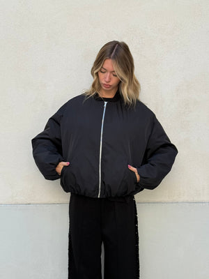 Bomber Interno Trapuntato 6313 Nero