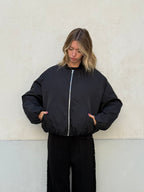 Bomber Interno Trapuntato 6313 Nero