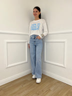 Maglia "Non Mi Dovete Stressare" 3695 Bianco