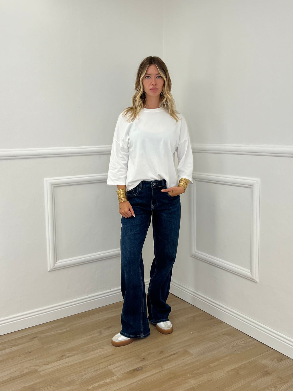 Jeans Straight Fit 9360 Blu