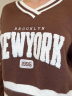 Maglia College 7397 Marrone