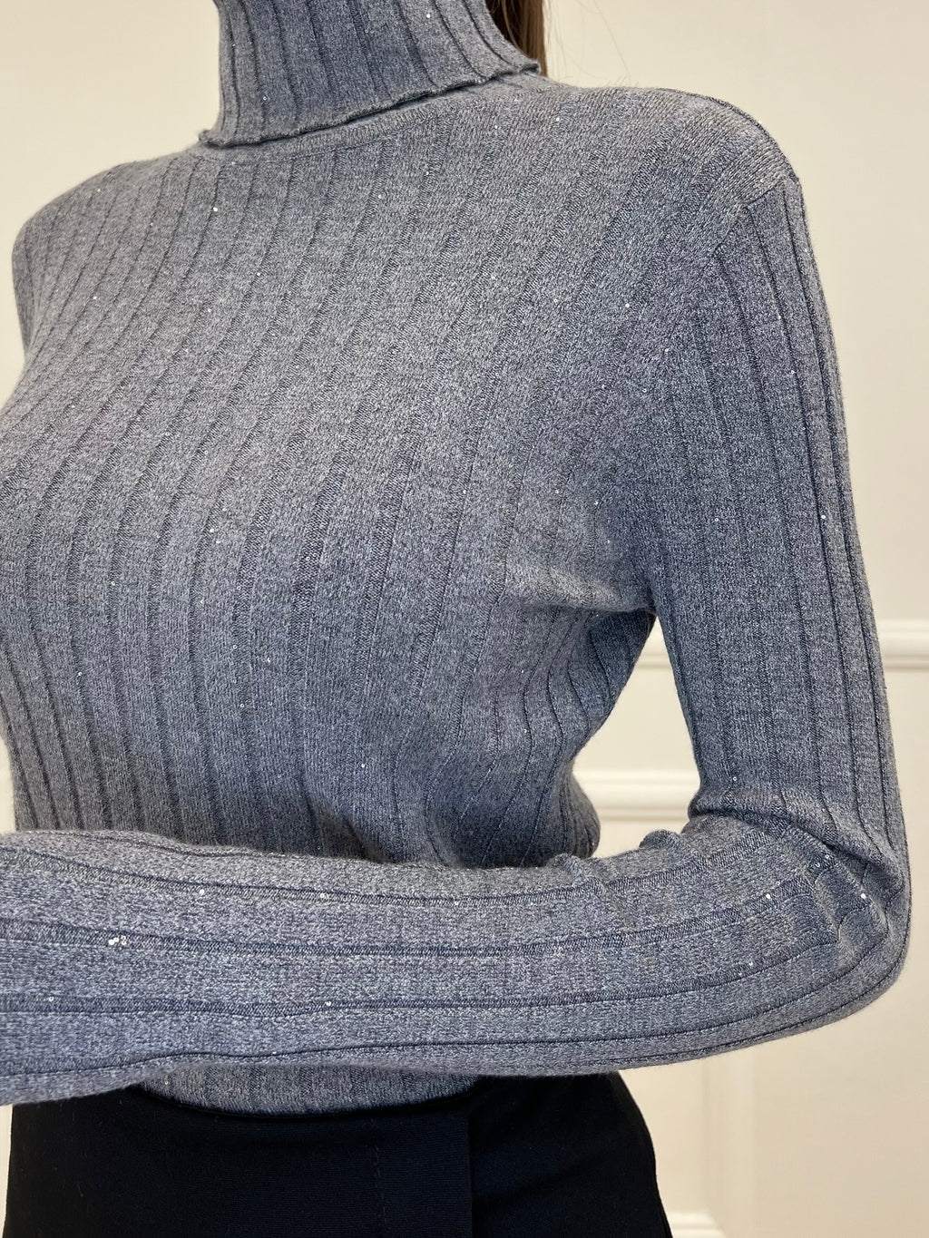 Dolcevita Coste Paillettes 5270 Grigio