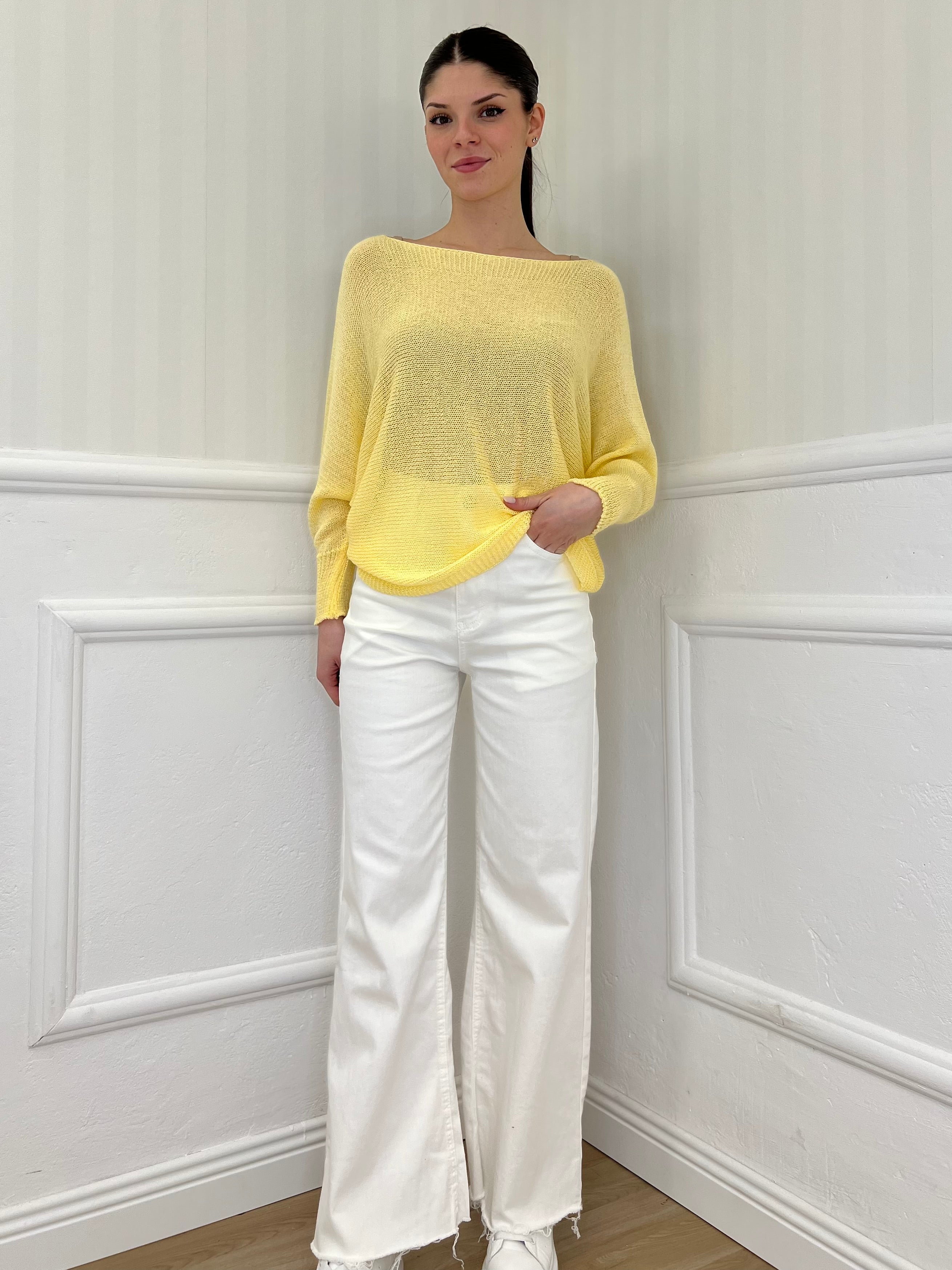 Maglia Fiocco 25115 Giallo - Bazar Abbigliamento
