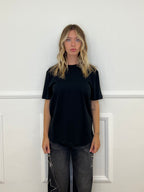 T-Shirt Over Lumina L8869 Nero