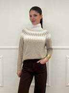 Maglia Norvegese 8240 Ecru