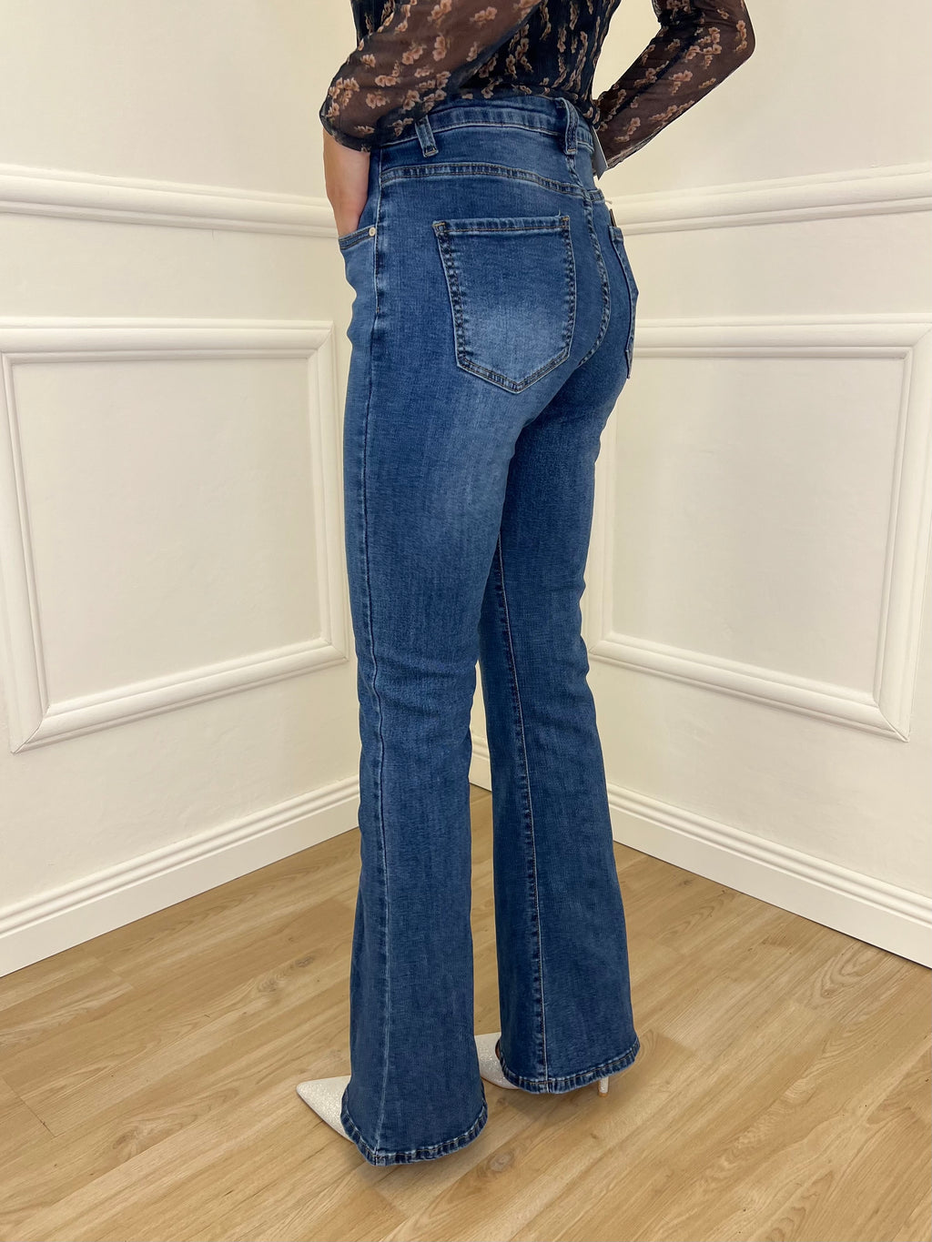 Jeans Zampetta H62080 - Bazar Abbigliamento