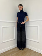 Jeans Strass 2377 Blue Black