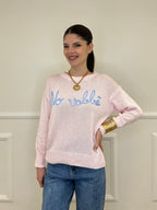 Maglia No Vabbè A0242 Rosa