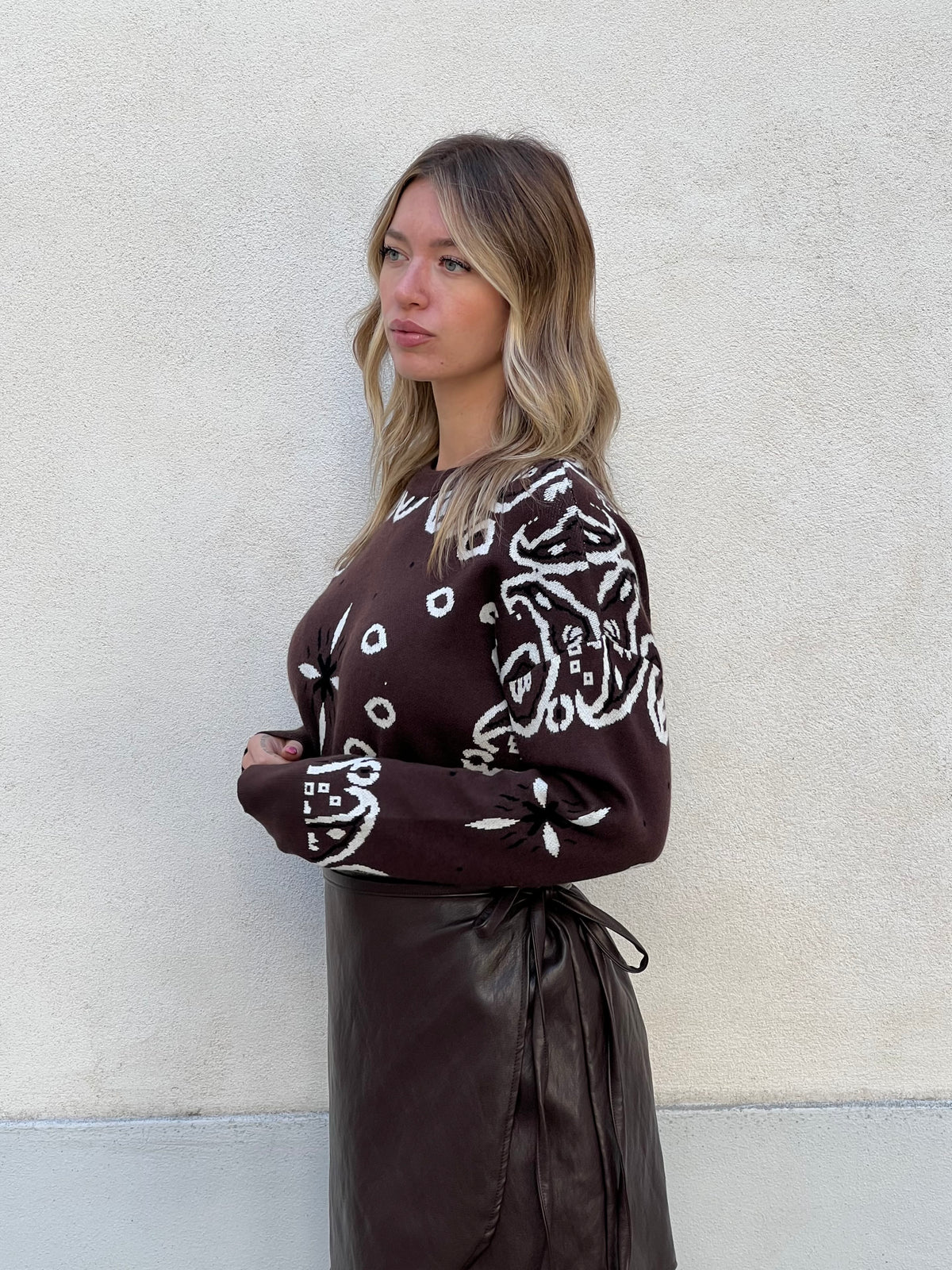 Maglia Bandana 11330 Marrone
