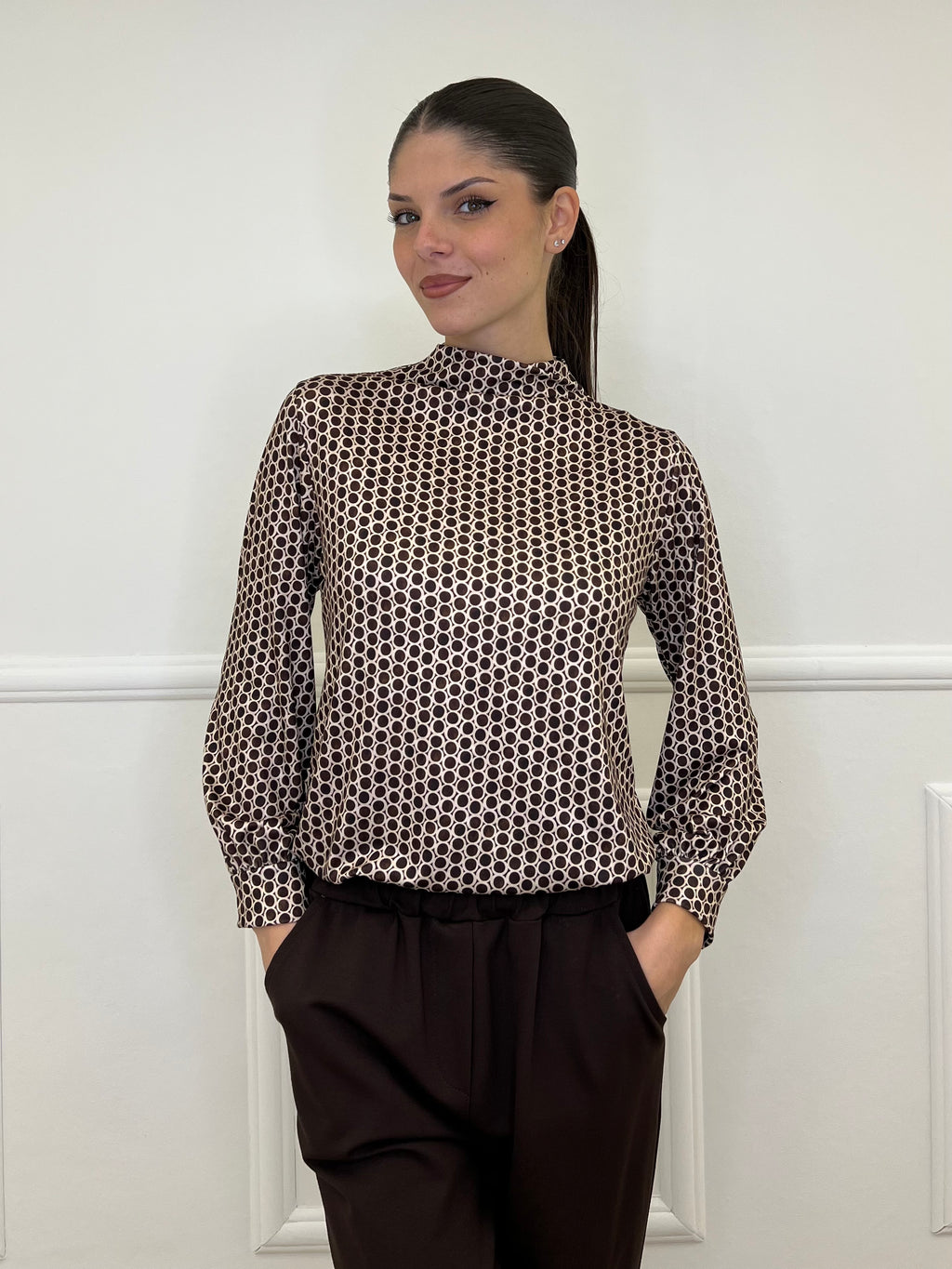 Maglia Jersey Vulcano 6391 Marrone