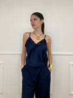 Top Satin Pizzo 1542