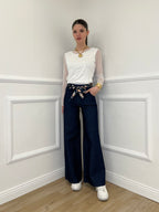 Jeans Chambray Fusciacca 2176 Blu