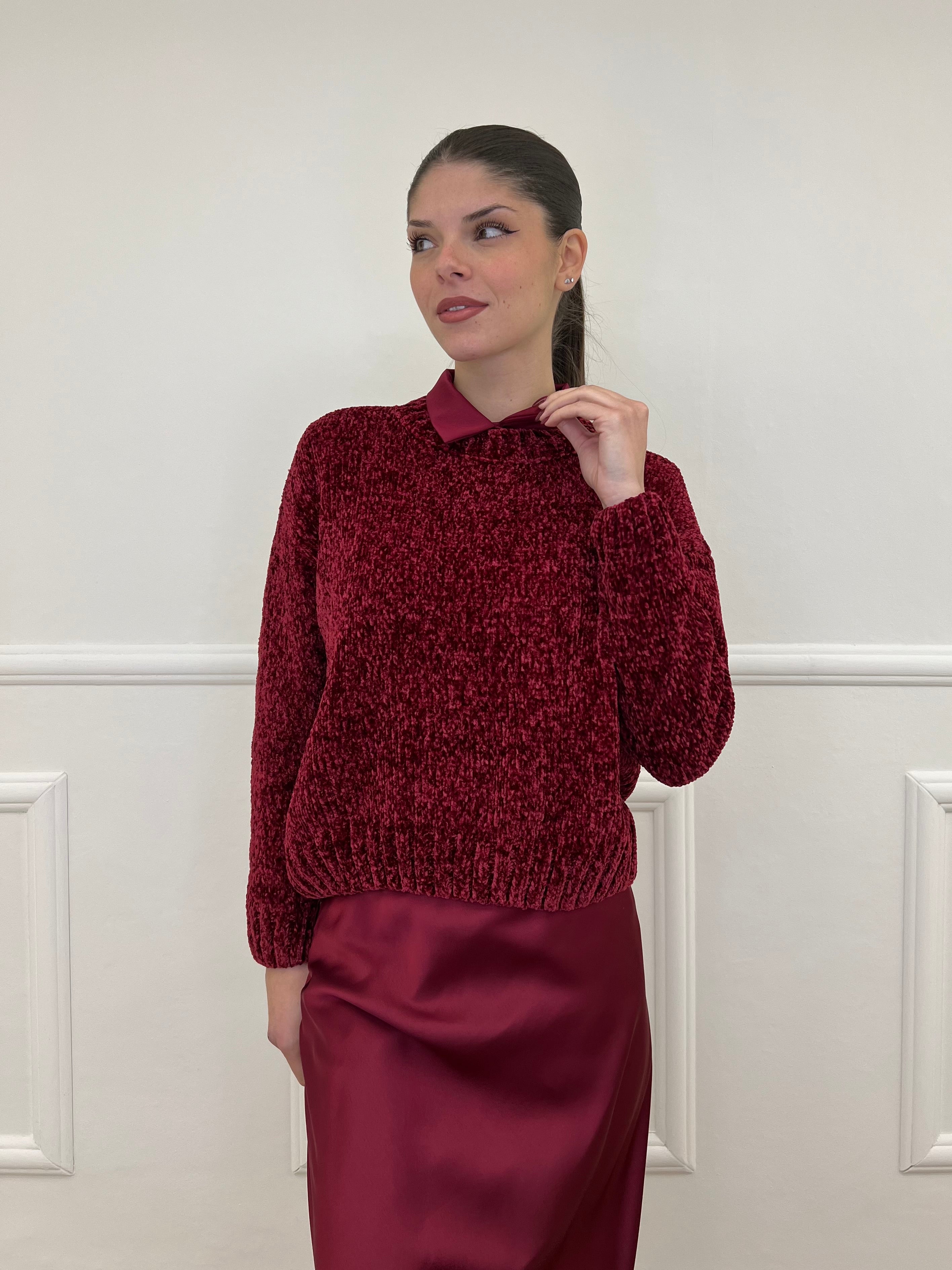 Maglia Ciniglia 2813 Burgundy