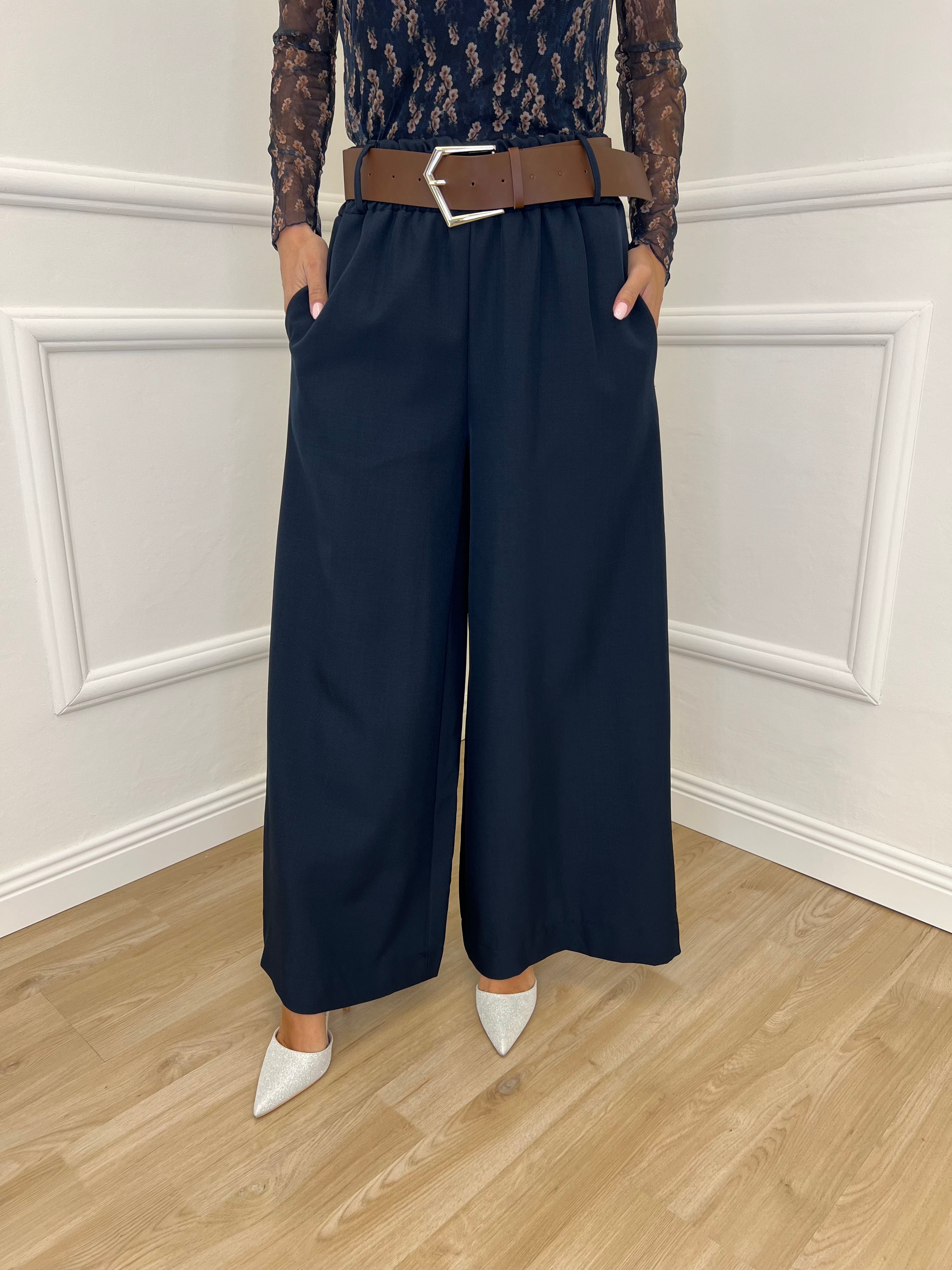 Panta Palazzo 18786 Blu