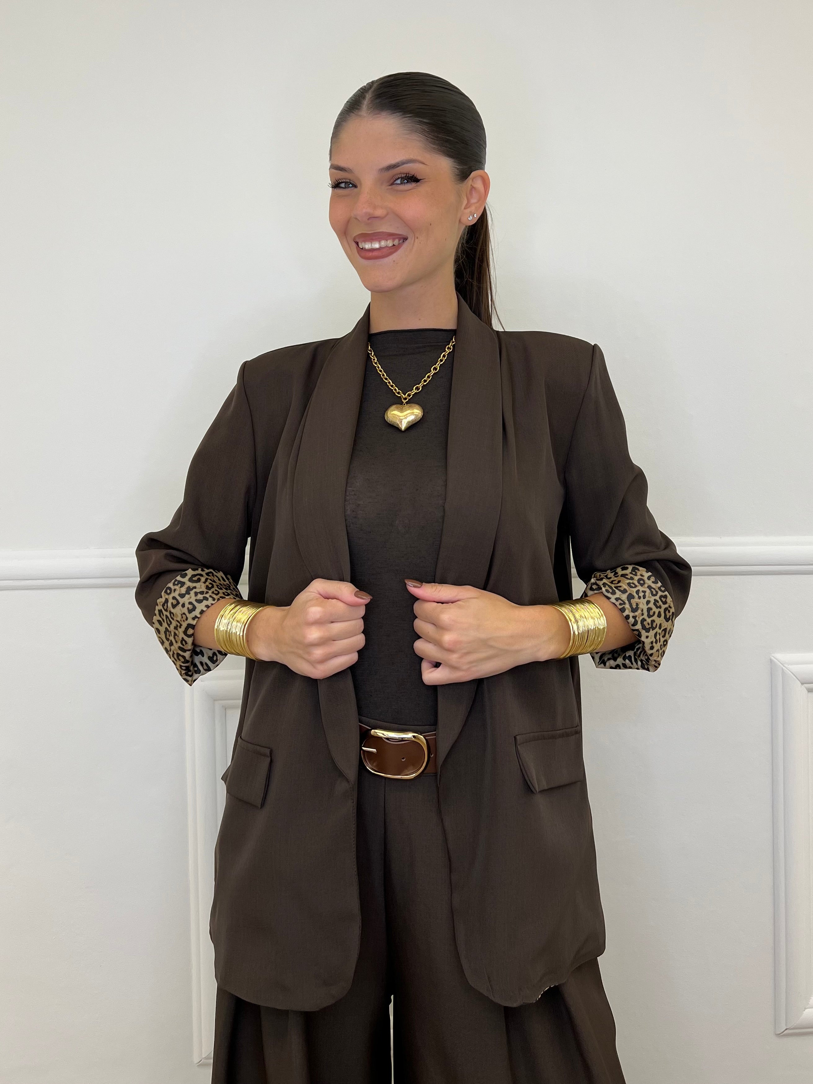 Giacca Interno Maculato 25623 Moro