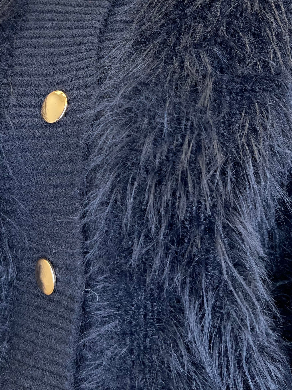 Cardigan Fluffy 3061 Nero