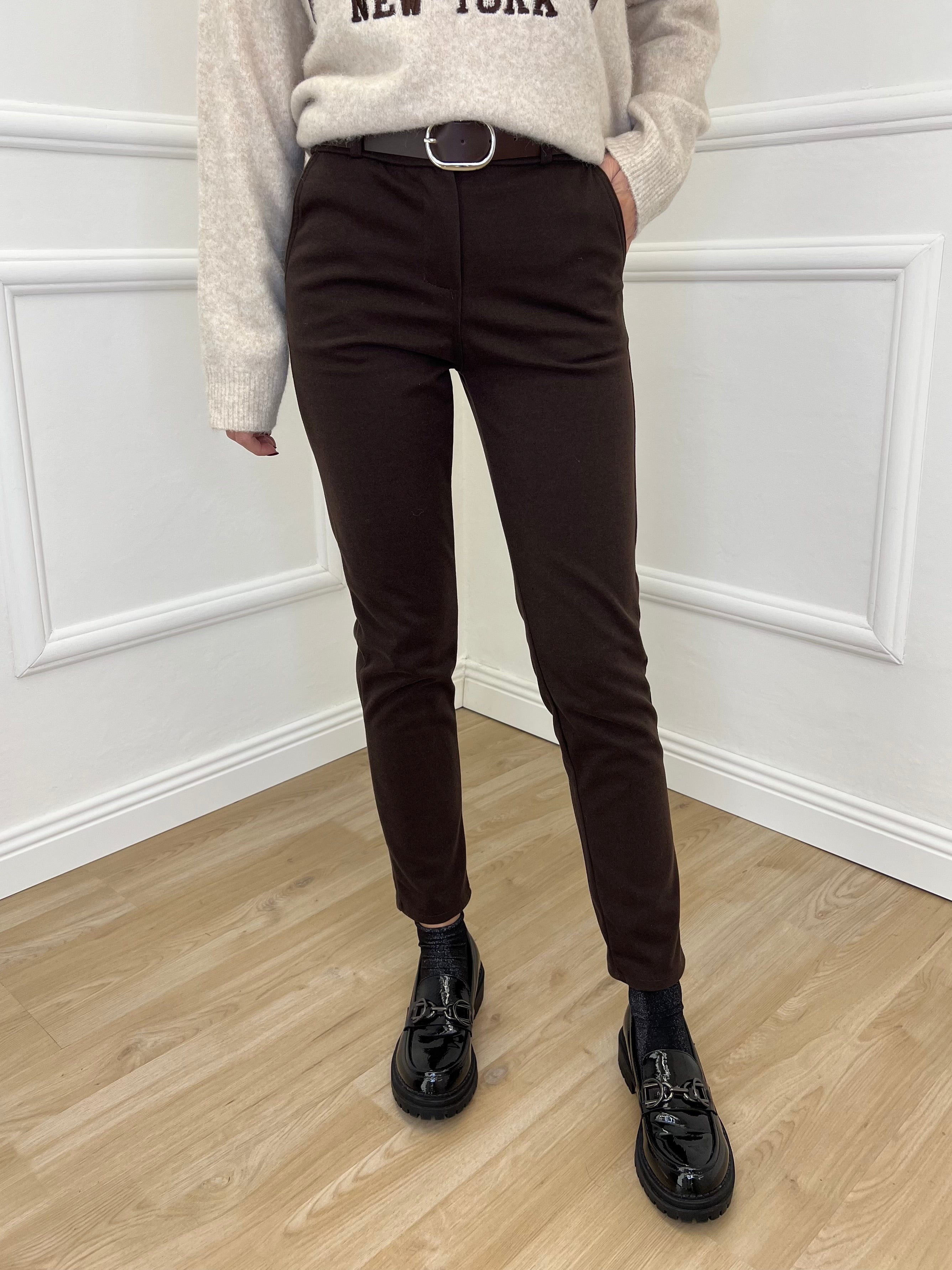 Pantalone Flanella 577 Moro