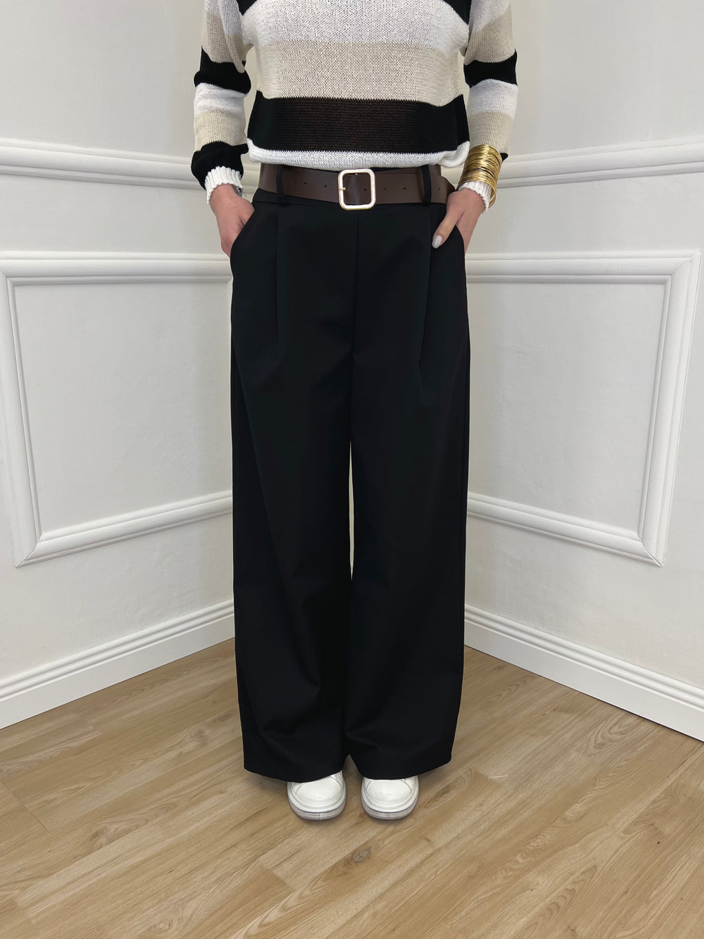 Pantalone Twill 1358 Nero