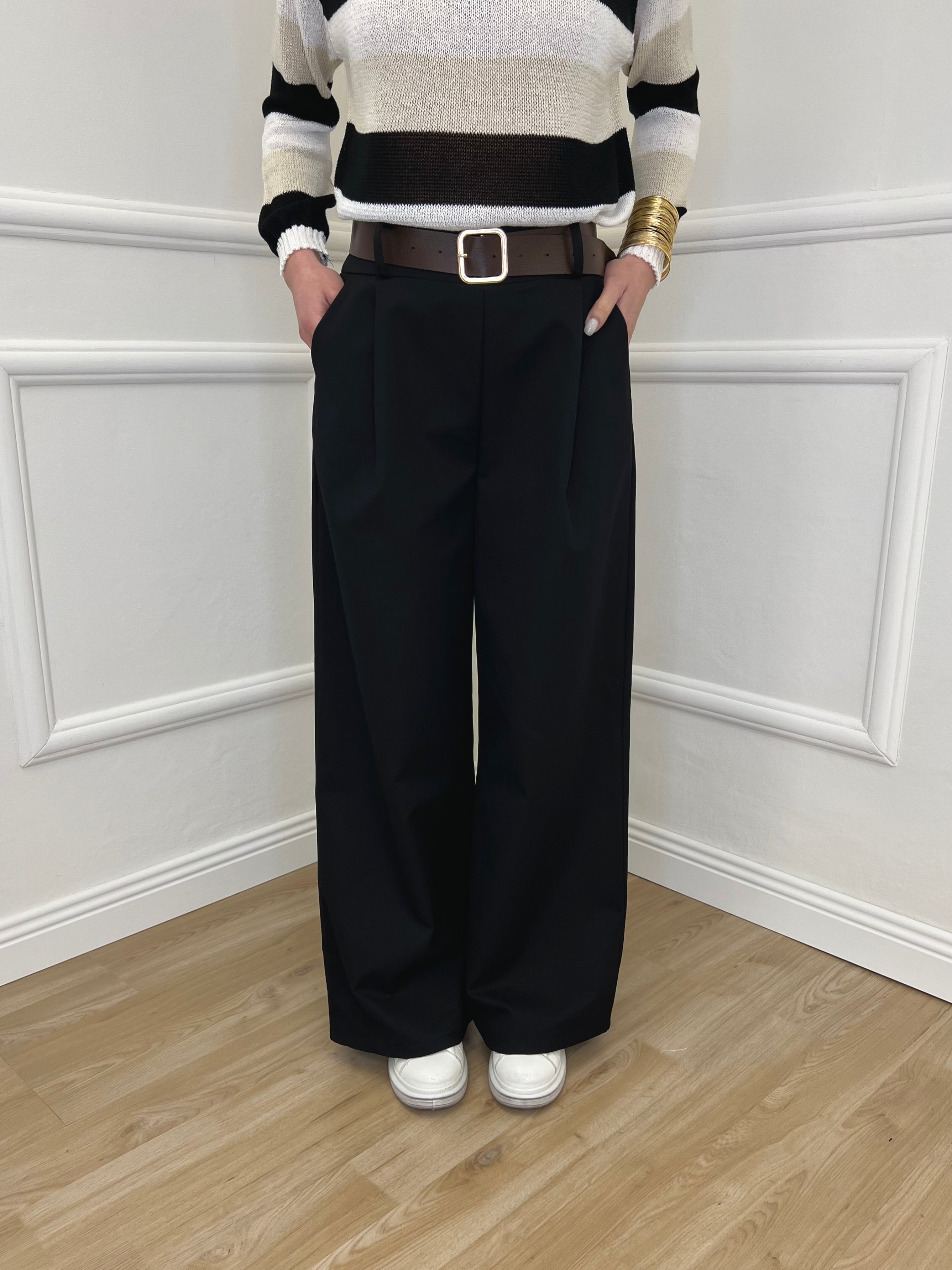 Pantalone Twill 1358 Nero