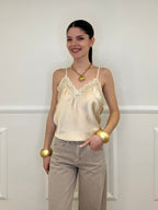 Top Satin Pizzo 1542