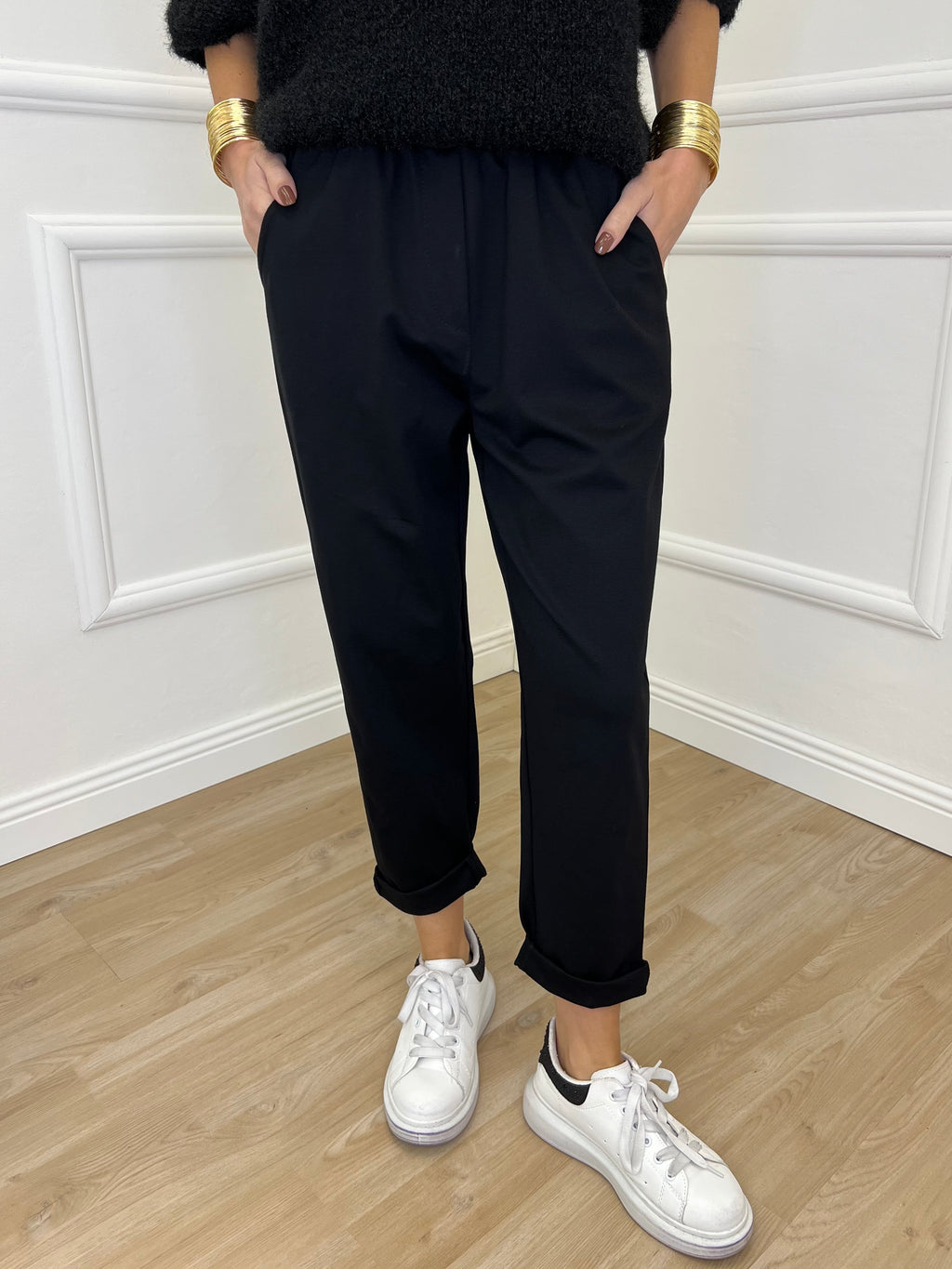 Pantalone Baggy 51013 Nero