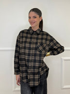 Camicia Over Galles 17181 Nero