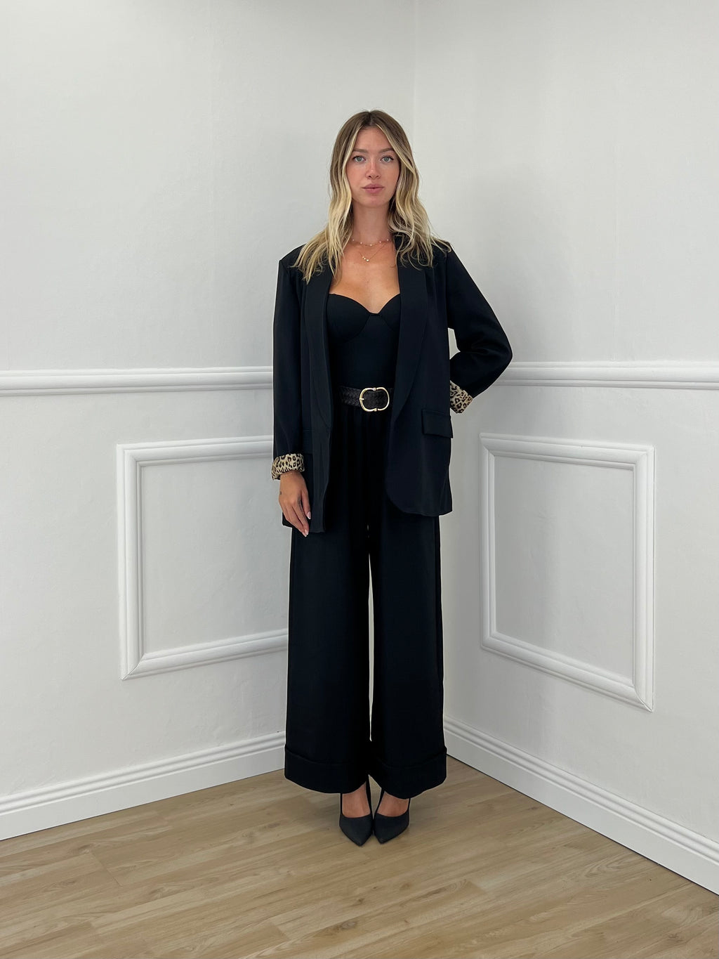 Top Spalline e Coppe 26268 Nero