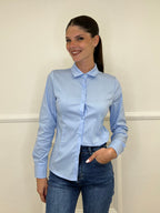 Camicia Basic 6036 Azzurro - Bazar Abbigliamento