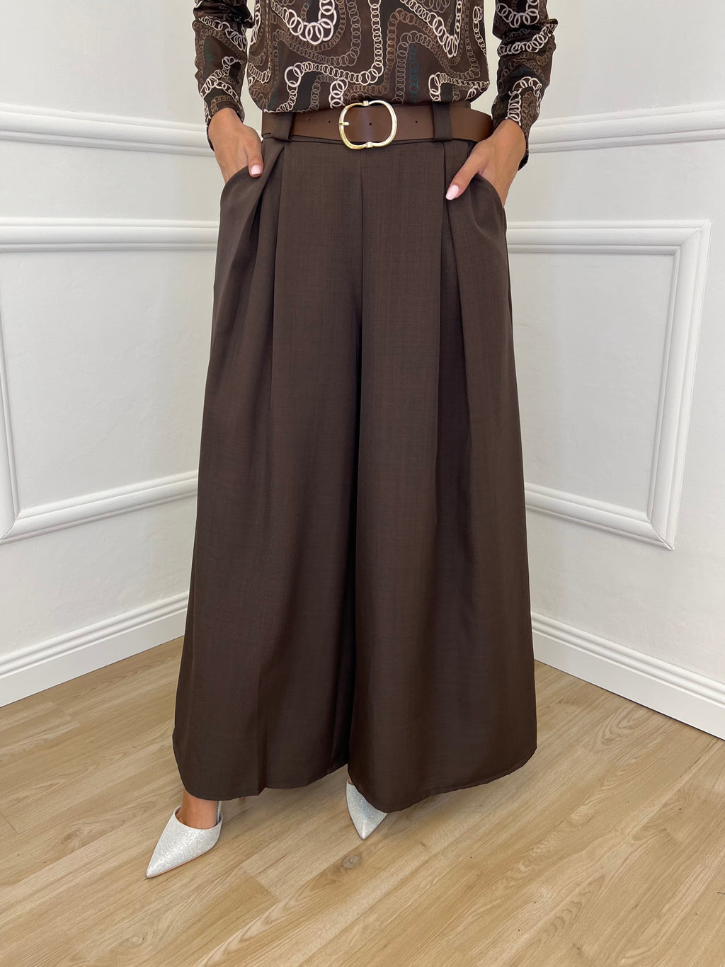 Pantagonna Pences 25431 Marrone - Bazar Abbigliamento