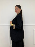 Giacca Interno Maculato 25623 Nero