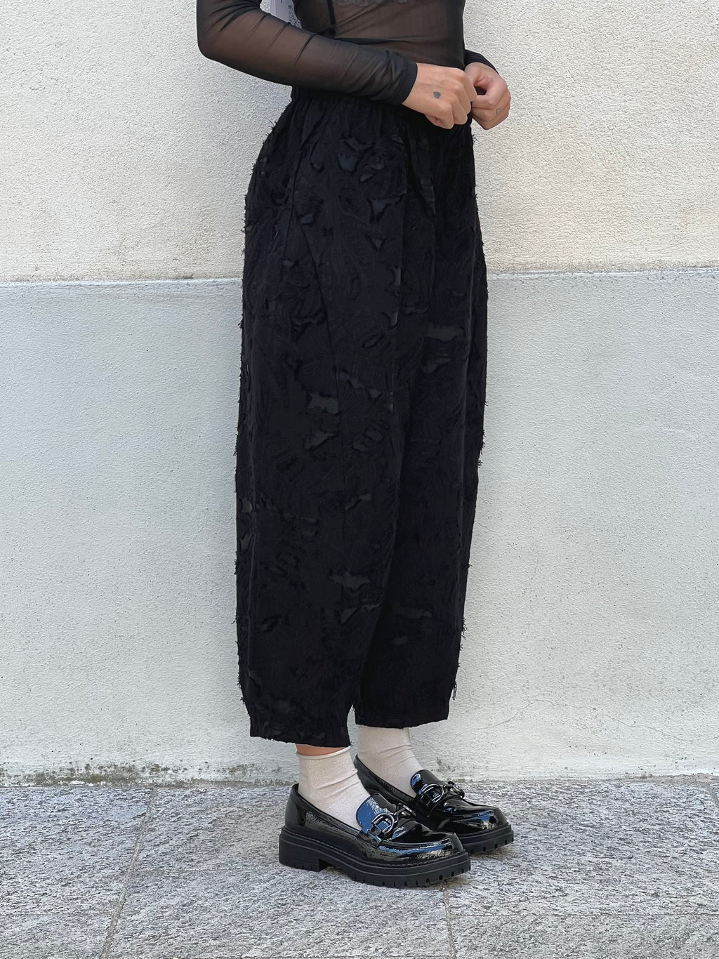 Pantalone Balloon Devorè 168660 Nero