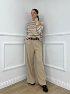 Pantalone Corduroy 6156 Beige