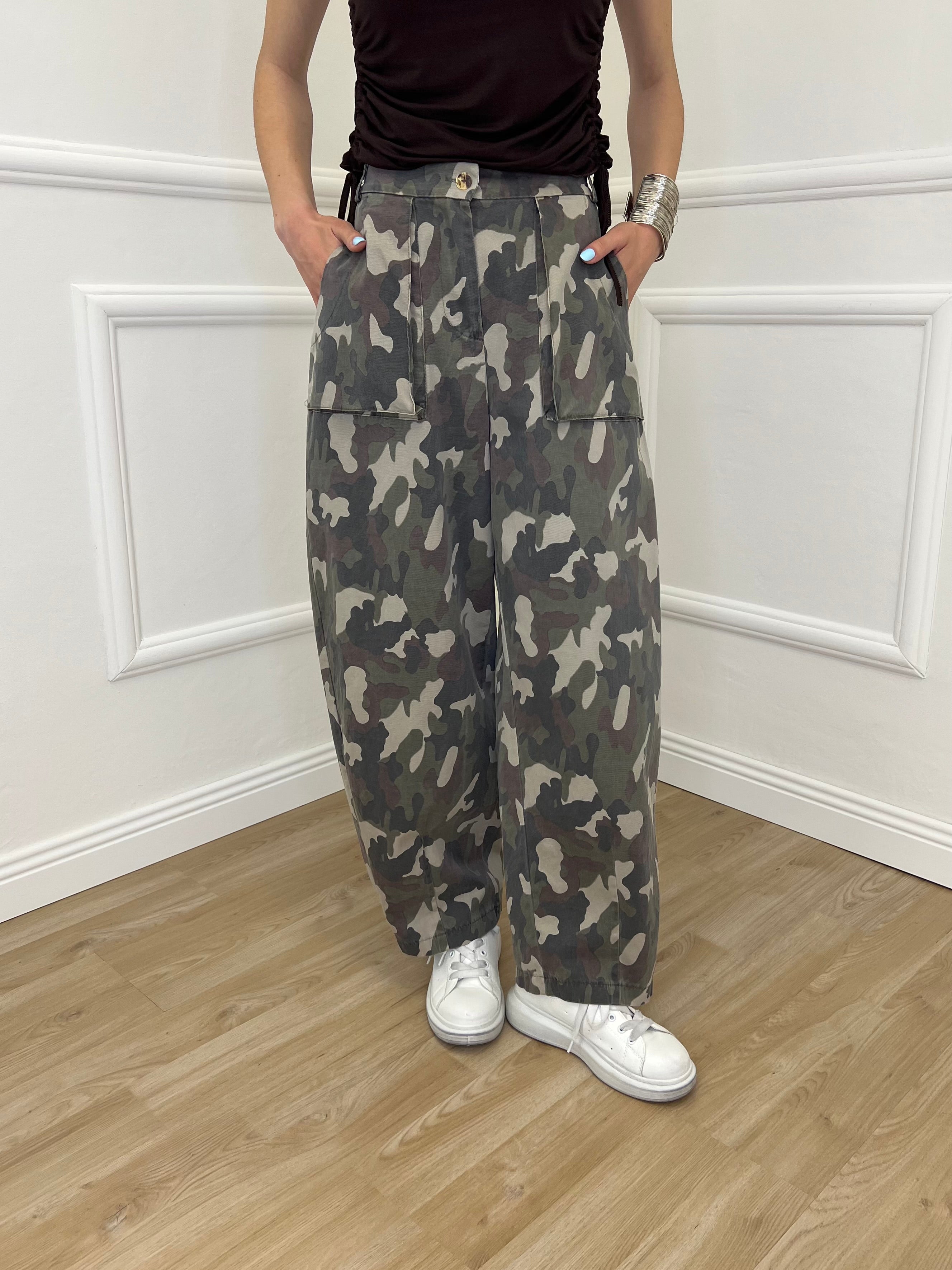 Pantalone Balloon Camouflage MA141
