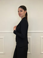 Giacca Corta in Gabardine 1878 Nero