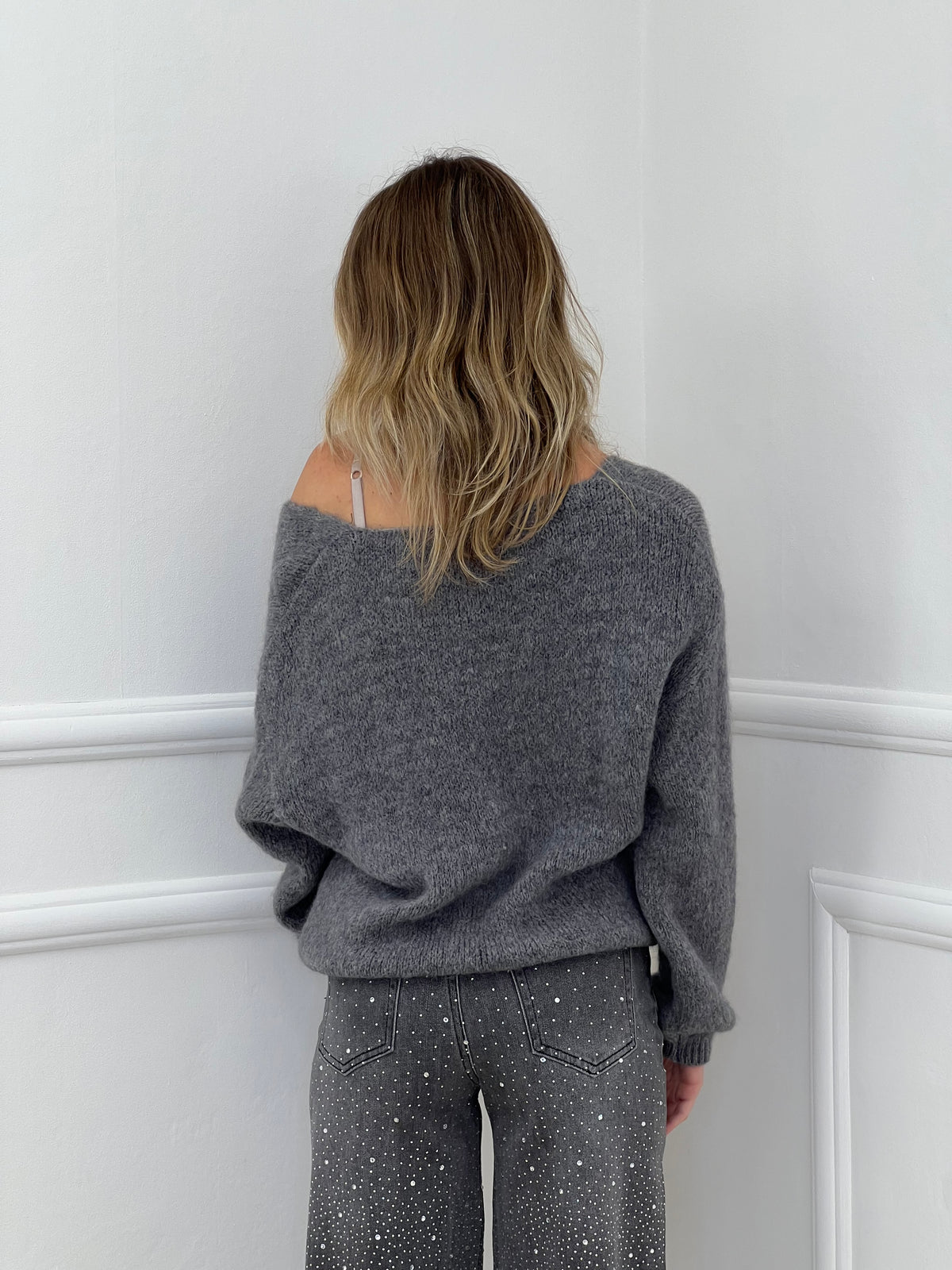 Maglia Alpaca Scollo V 24103