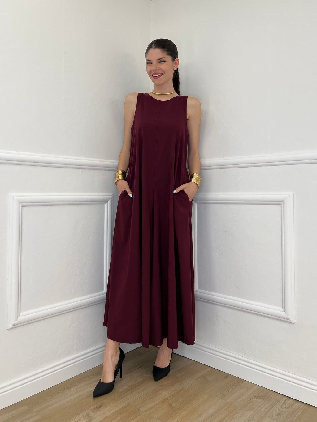Jumpsuit Bengalina 51273 Burgundy