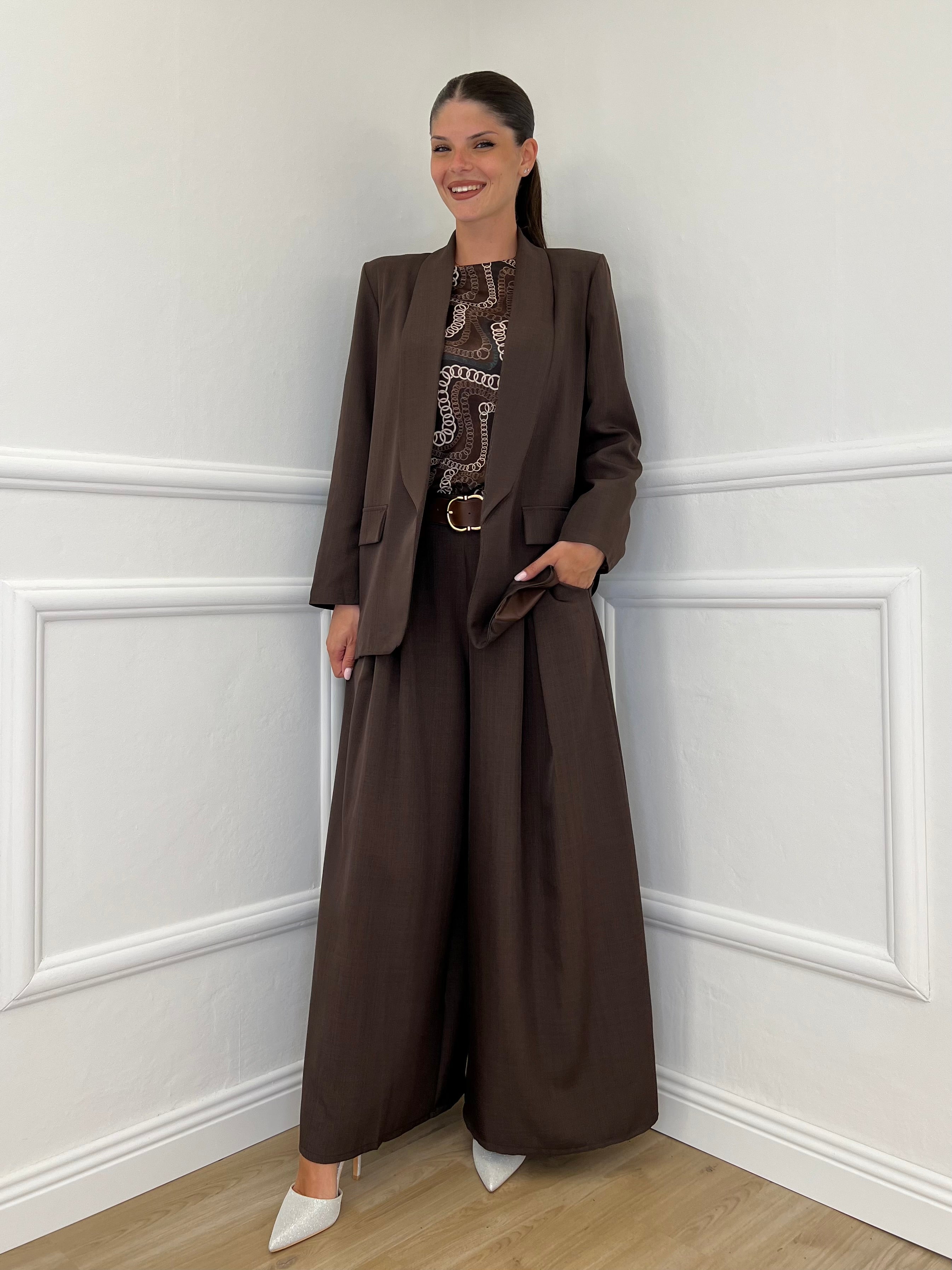 Pantagonna Pences 25431 Marrone - Bazar Abbigliamento