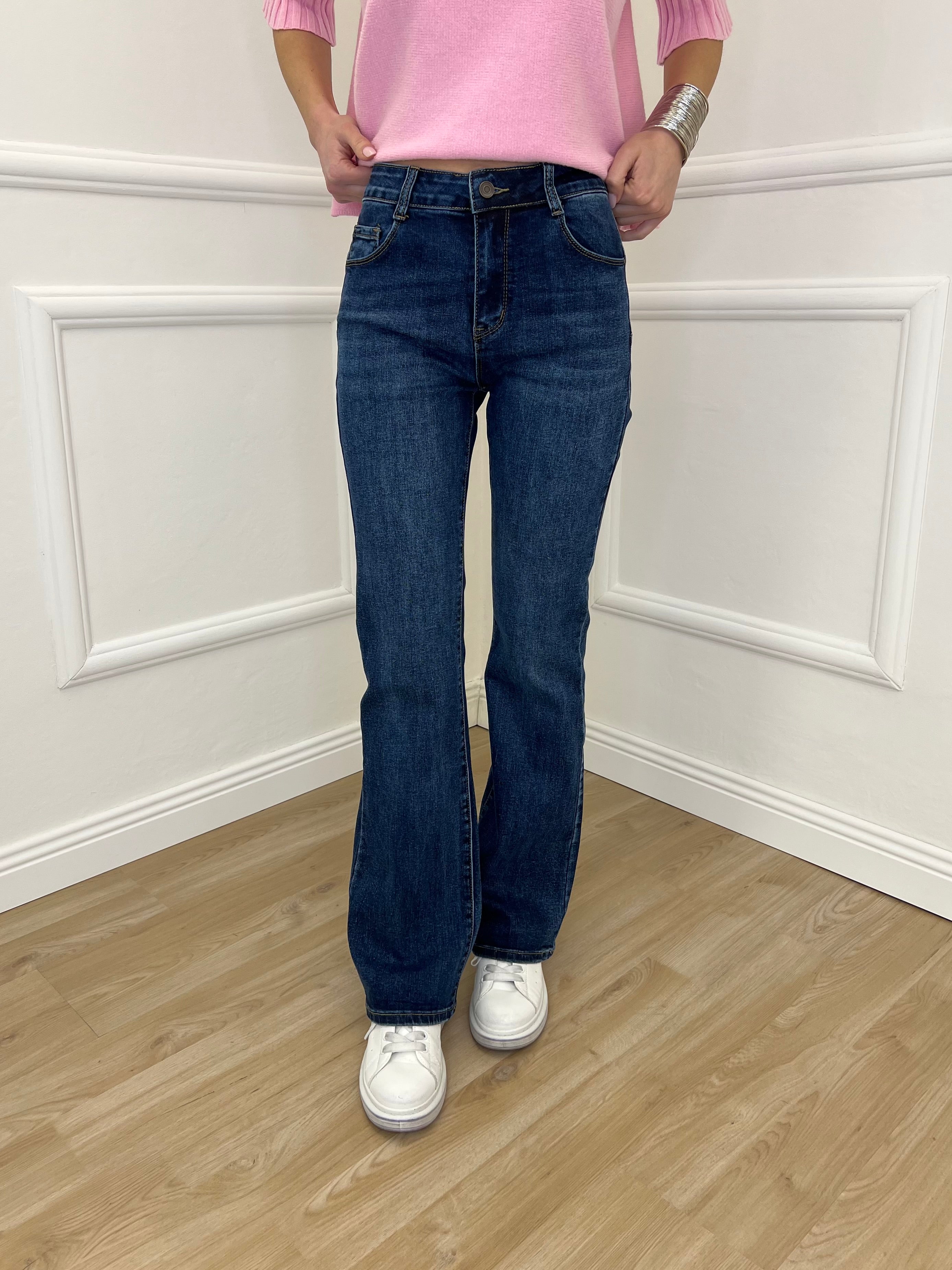 Jeans Flare 8269 Blu