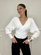 Maglia Incrocio 1183 Bianco