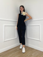 Pantalone Regular Bengalina 9230 Nero