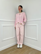 Jeans Balloon Slim 8059 Rosa