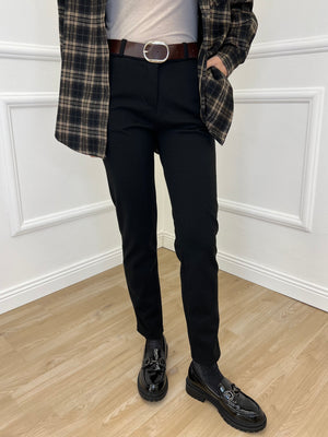 Pantalone Flanella 577 Nero