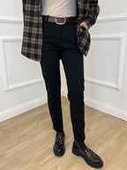 Pantalone Flanella 577 Nero