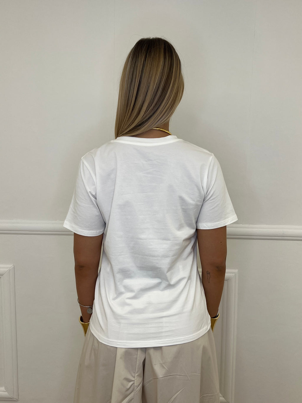 T-shirt Teddy Paillettes K6832
