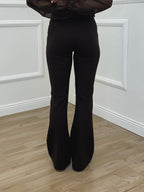 Pantalone Flare Punto Milano 34115 Marrone