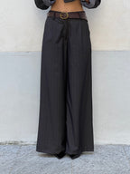 Pantalone Palazzo Gessato 5897 Grigio