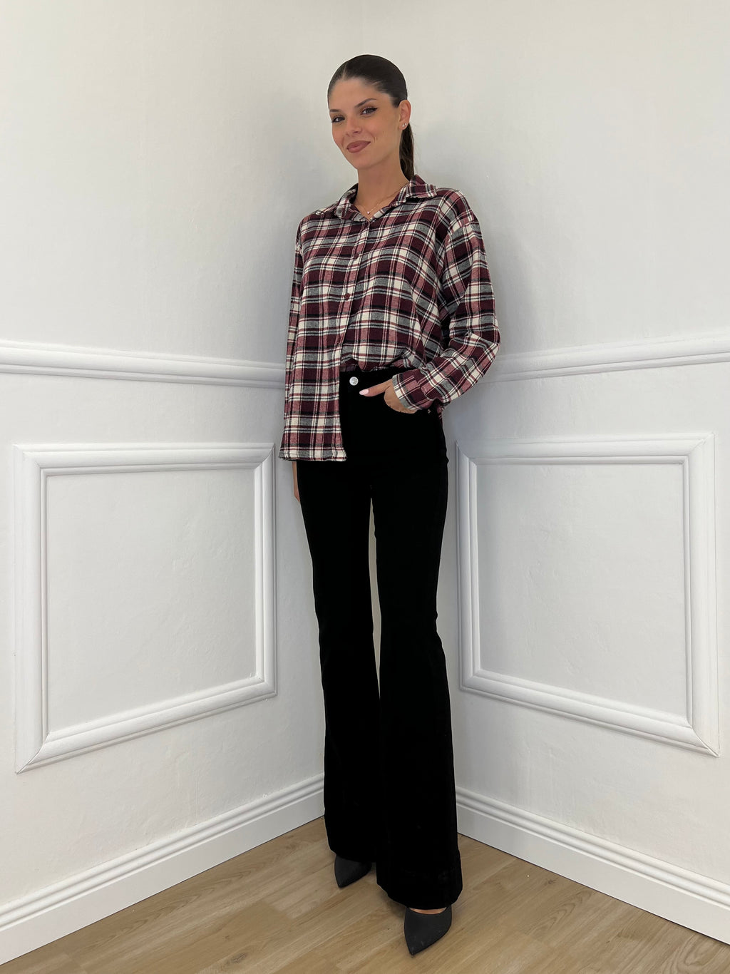 Camicia Madras 25371 Bordeaux